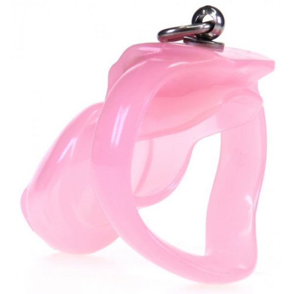 Stop This chastity cage 9 x 3cm Pink