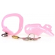 Stop This chastity cage 9 x 3cm Pink