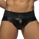 Slip Back Zip Rub Black