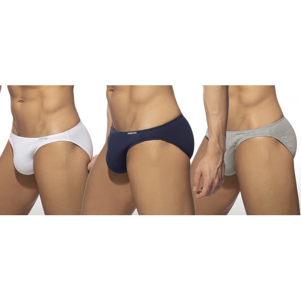 Pack of 3 cotton bikini briefs