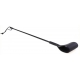 Silicone Double Layer Riding Crop Noir