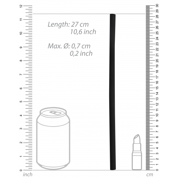 pompa per pene per principianti con controller 21 x 5,5 cm