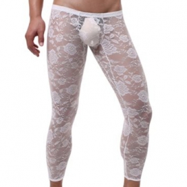 Boxer sexy in pizzo Bianco