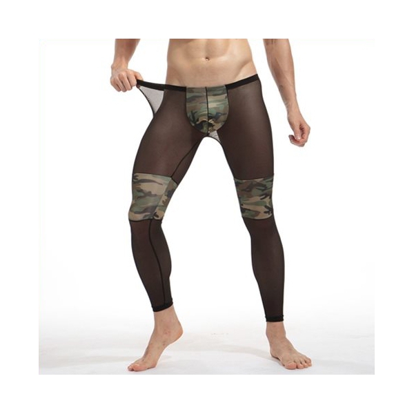 Longjohn SPLICED Camuflagem Negra