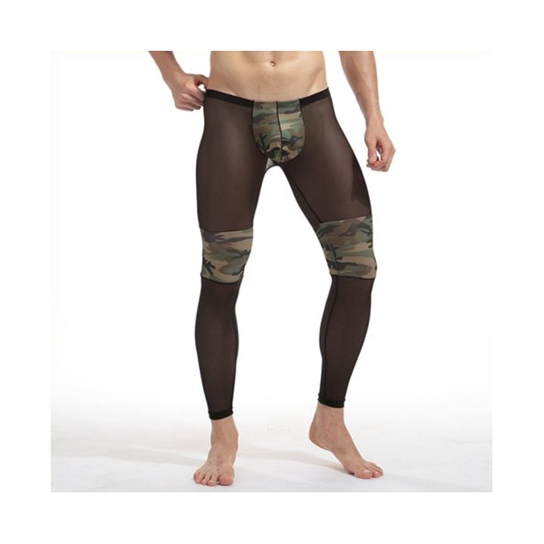 Longjohn SPLICED Camuflagem Negra