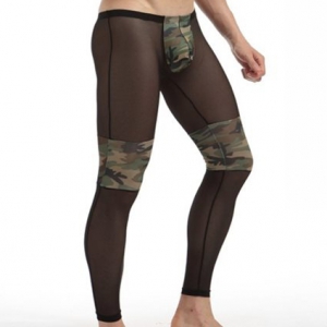 Longjohn SPLICED Camuflagem Negra