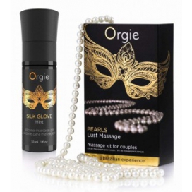 Orgie Gel de massage + collier de perles Lust Massage 30ml