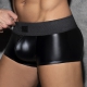 Boxer FRONT & BACK ZIP RUB Black