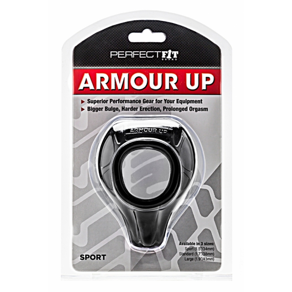 Cockring Armour Up Sport Black