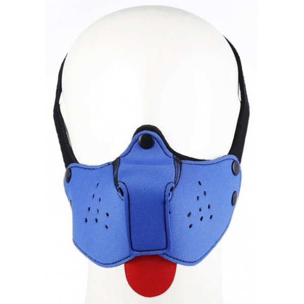 Neoprene PUPPY Blue muzzle + tongue