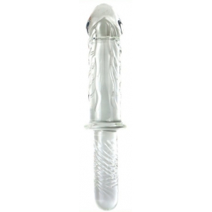 Dildo Glasgriff Ice King 16.5 x 5.2cm