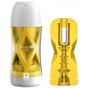 Galaku Toque em Amarelo Vibrador Galaku Masturbador