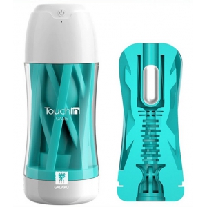 Galaku Touch In Galaku Green vibrating masturbator