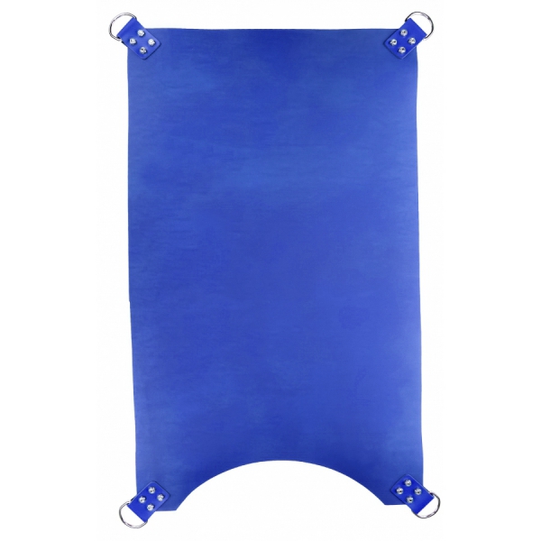 Sling en cuir bleu - 4 points 