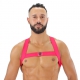 Neon Pink Elastic Harness