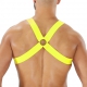 Neon Yellow Elastic Harness