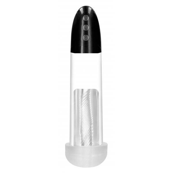 Pompe pour pénis + Masturbateur Cyber Pump 22 x 6cm