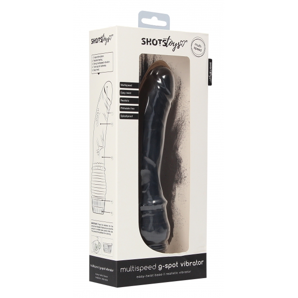 Consolador vibrador G-Spot Multi 13 x 3,4 cm