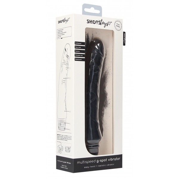 Dildo vibratório G-Spot Multi 20 x 4,5cm