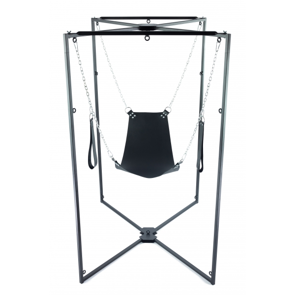 Kit Sling Cuir Triangle Noir Armature Zwart