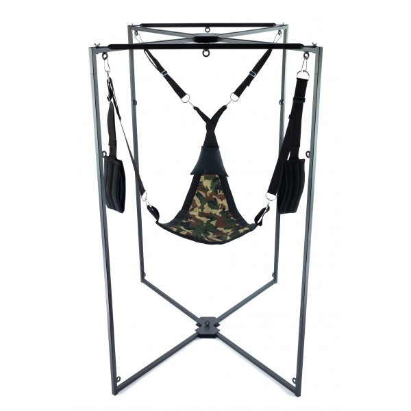 Sling Kit Stof Driehoek Camouflage Zwart Frame