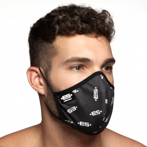 ES Collection Fabric Mask ES Black