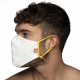 Barcelona Fabric Mask White