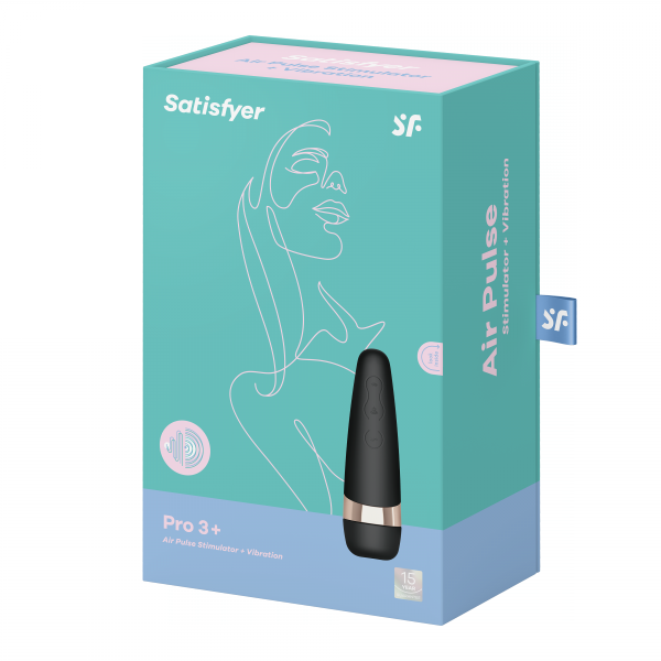 Satisfyer Pro 3 Vibration - black