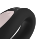 Double Joy Satisfyer Connected Stimulator Black