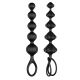 Chapelets Satisfyer Beads - Noirs 20.5 x 4 cm