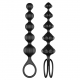 Chapelets Satisfyer Beads - Noirs 20.5 x 4 cm