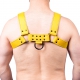 Snap Leather Harness Yellow