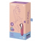 Stimulateur de clitoris + Vibromasseur Dual Love Rouge