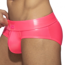 NEON SHINY BRIEF Pink