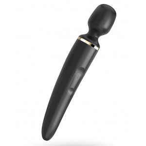 Satisfyer Massaggiatore Wand-er Donna Nero - Testa 78 mm