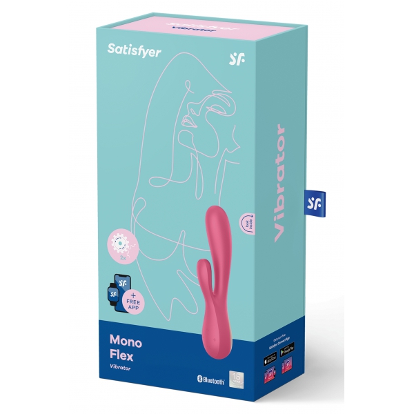 Konijn verbonden Mono Flex Satisfyer Roze