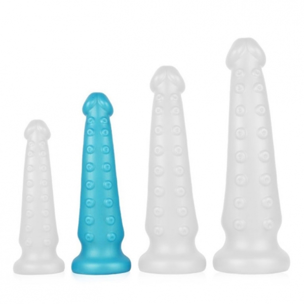 Dildo Tentakel M 23 x 5,5 cm Blu