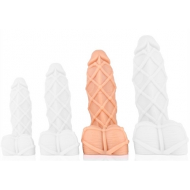 Mr Dick's Toys Gode Silicone GRID L 19 x 6cm