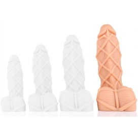 Mr Dick's Toys Gode Silicone GRID XL 22 x 7cm