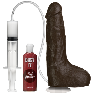 Doc Johnson Bust It Ejaculator Dildo 15 x 5.5cm Zwart