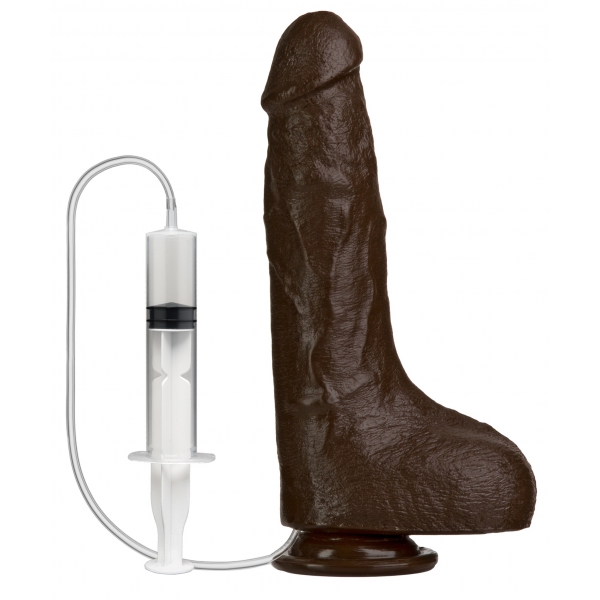 Bust It Ejaculator Dildo 15 x 5.5cm Zwart