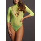 Body Brianna Cuello en V - Verde