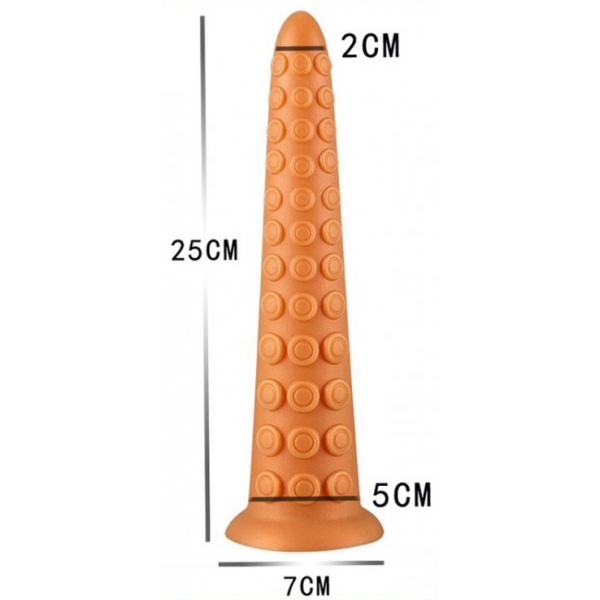 Dildo Pop in silicone 25 x 5cm