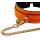 Phosphorescent Luminous Orange Necklace