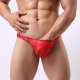 Tanga de encaje MANKINI Rojo