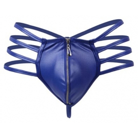 SPIDER ZIP Thong Blue