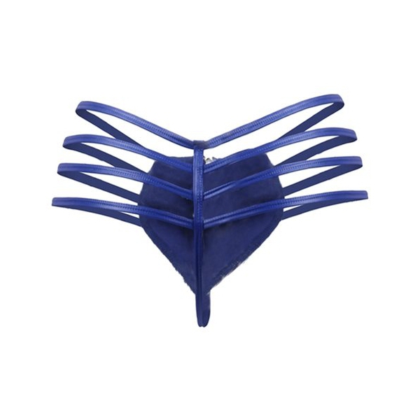 SPIDER ZIP Thong Blue