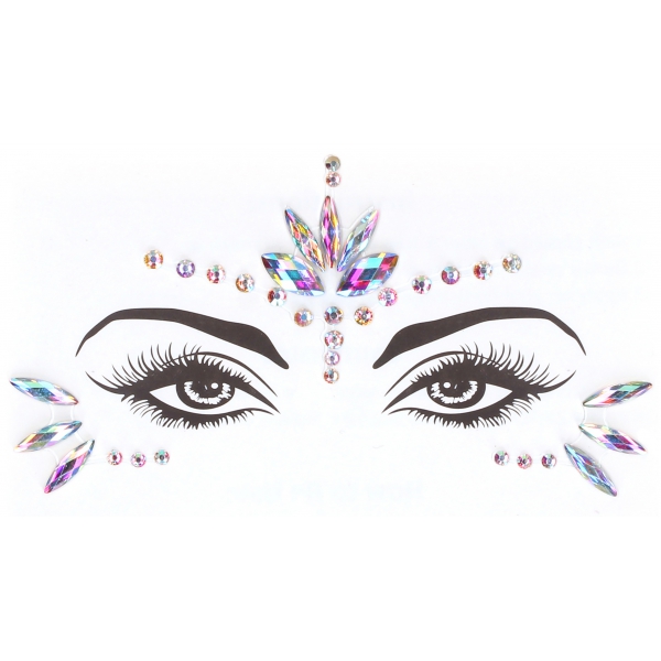 Dazzling Eye Contact Strass