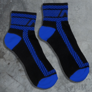 AD Fetish Short socks FETISH ANKLE Blue