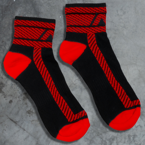 Short socks FETISH ANKLE Red